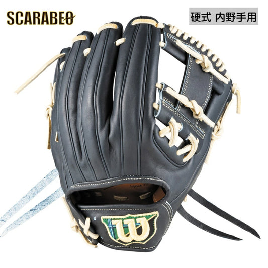 ウイルソン 硬式 グローブ 内野手用 グラブ メンズ AW Wilson Staff DUAL デュアル WBW103649 硬式野球 内野用 大人 右投げ用 プロステックレザー 日本製 wbw103649