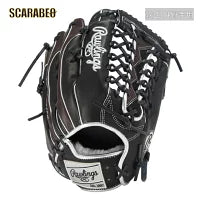 ローリングス Rawlings 軟式グローブ HOH PRO EXCEL Wizard #02 COLORS 外野手用 12.5インチ 軟式用グラブ USステアレザー ブラック/チョコ 右投げ 左投げ gr5fhw2cb88mg