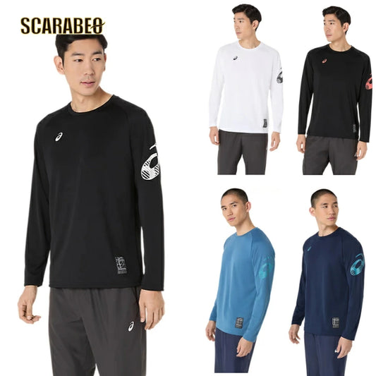 ASICS アシックス ドライ 長袖Tシャツ メンズ 吸汗速乾 スポーツ トレーニング ランニング フィットネス 2031F161 2031f161