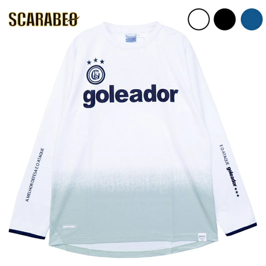 ゴレアドール goleador ジュニア ロングプラクティスシャツ 長袖 novo oficial Melting Ice サッカー フットサル G-2652 g-2652