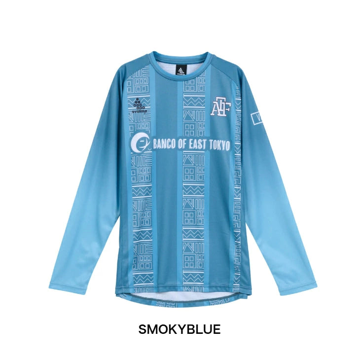SVOLME スボルメ FB中世ヨーロッパロングTRトップ SDG 1253-45300 長袖 サッカー トレーニングウェア 大人用 吸水速乾 UVカット リサイクル素材 125345300