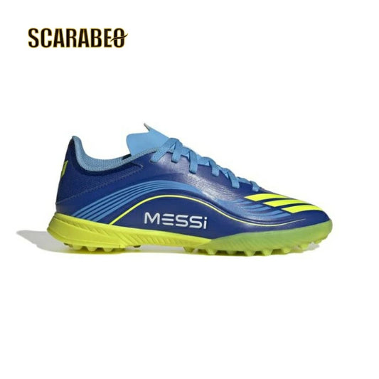 adidas アディダス F50 MESSI LEAGUE TF JR4426 ジュニア サッカースパイク 人工芝用 ブルー MESSI VIS10N jr4426
