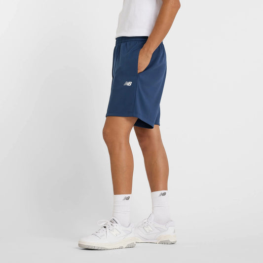 ニューバランス New Balance メンズ Knit Short 7inch AMS51207NNY ネイビー 紺 ショーツ ハーフパンツ トレーニング ランニング ジム NB Dry 吸汗速乾 ダブルニット ams51207-nny