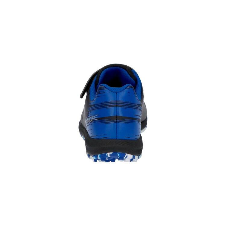ヒュンメル hummel プリアモーレ6アルファ VTF Jr. HJS2135-9060 ジュニア トレーニングシューズ キッズ スニーカー サッカー フットサル 幅広 ワイド 面ファスナー ブラック×ホワイト hjs2135-9060