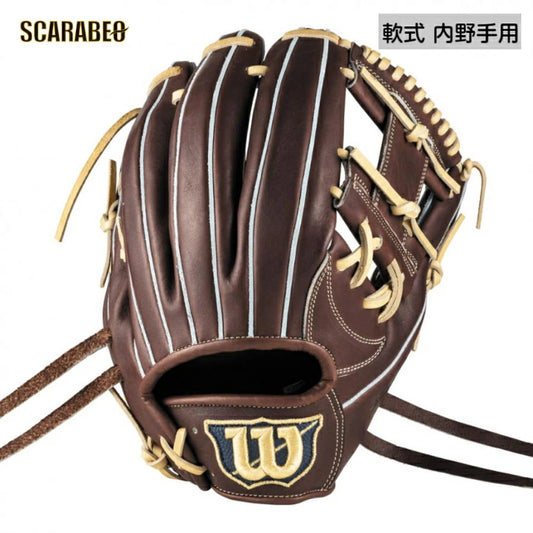 ウイルソン 野球 軟式 グラブ 内野手用 87型 Basic Lab DUAL 内野用 11.75インチ RBL87H WBW103732 wbw103732