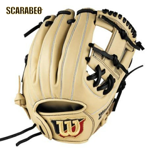 ウィルソン Wilson 女子ソフトボール用 グラブ Bear DUAL ソフトボール グローブ WBW103921 ブロンド×ブラック wbw103921