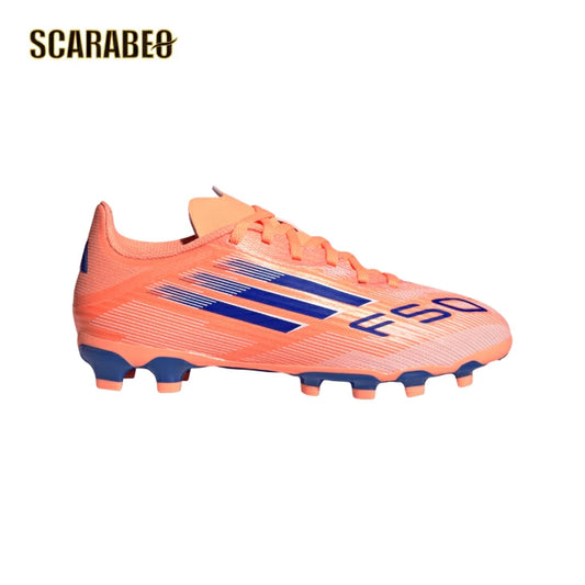 adidas アディダス サッカースパイク ジュニア F50 LEAGUE HG/AG J コーラルブレイズパック JH7751 ビームオレンジ 土用 人工芝 天然芝対応 キッズ jh7751