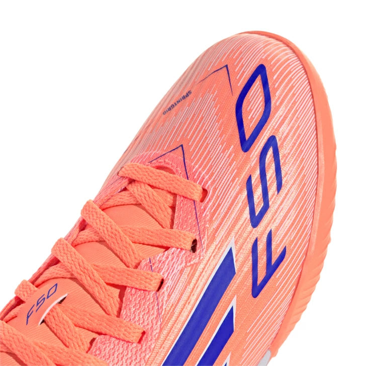 adidas アディダス ジュニア サッカー トレーニングシューズ F50 LEAGUE TF J コーラルブレイズパック JI0001 ビームオレンジ 人工芝 土 天然芝対応 ターフシューズ キッズ ji0001