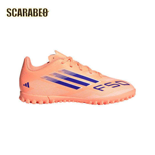 adidas アディダス ジュニア サッカースパイク F50 CLUB TF J コーラルブレイズパック JI0040 ビームオレンジ 土 人工芝 天然芝対応 キッズ ji0040
