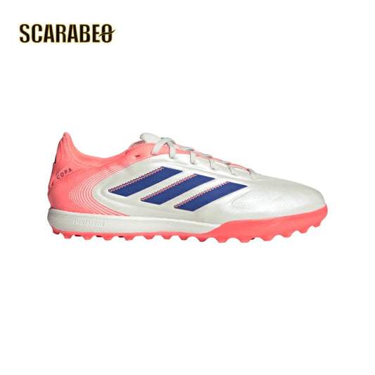 adidas アディダス メンズ サッカートレーニングシューズ コパ ピュア 3 PRO TF コーラルブレイズパック オフホワイト×ルシッドブルー ターフコート対応 jr2833