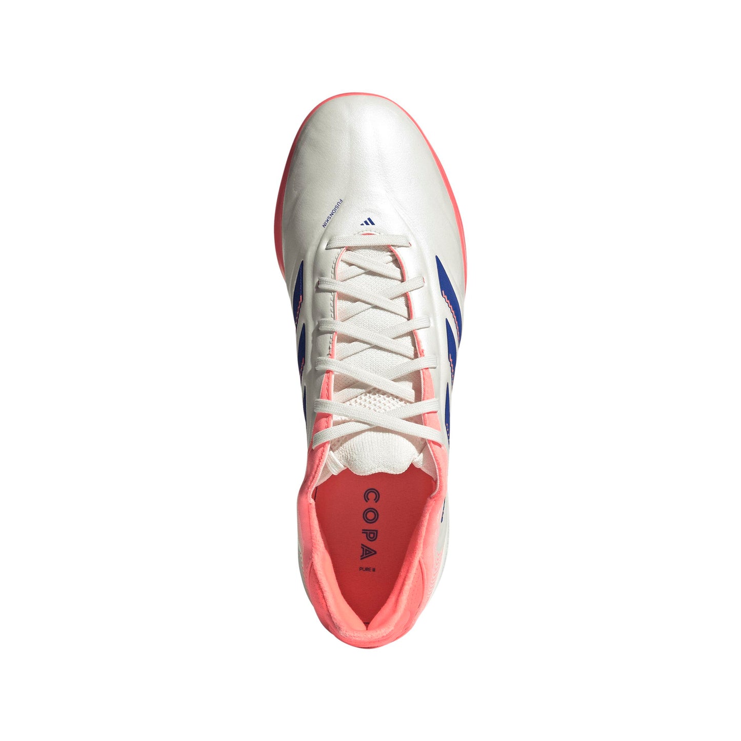 adidas アディダス メンズ サッカートレーニングシューズ コパ ピュア 3 PRO TF コーラルブレイズパック オフホワイト×ルシッドブルー ターフコート対応 jr2833
