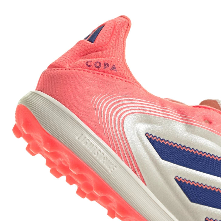 adidas アディダス メンズ サッカートレーニングシューズ コパ ピュア 3 PRO TF コーラルブレイズパック オフホワイト×ルシッドブルー ターフコート対応 jr2833