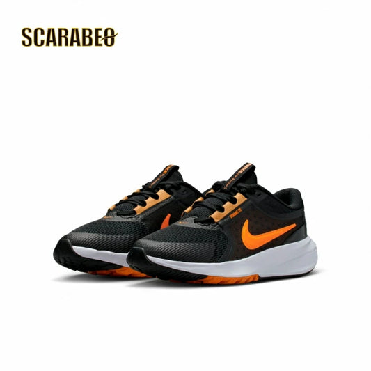 ナイキ スター ランナー 5 GS NIKE HF7004-006 ジュニア キッズ 子供 スニーカー ブラック×オレンジ 軽量 クッション性 通学 運動靴 hf7004-006