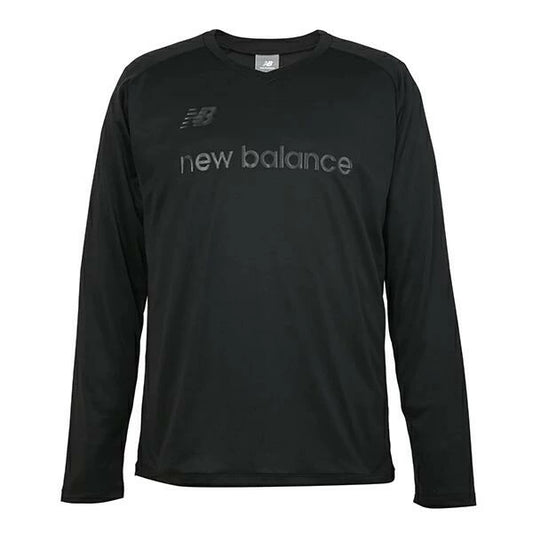 ニューバランス NEW BALANCE 長袖シャツ メンズ ブラック ロングスリーブ 吸汗速乾 NB Dry トレーニング カジュアル スポーツ ウェア AMT55271-BK amt55271-bk