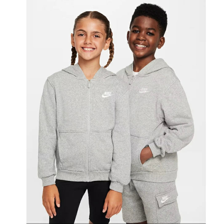 ナイキ セットアップ キッズ ジュニア 上下 【フレンチテリー】 YTH NSW クラブ フルジップ フーディ ジョガーパンツ セット (FD3017/FD3019) 子供用 スウェット パーカー 長袖 トレーニングウェア NIKE fd3017-fd3019