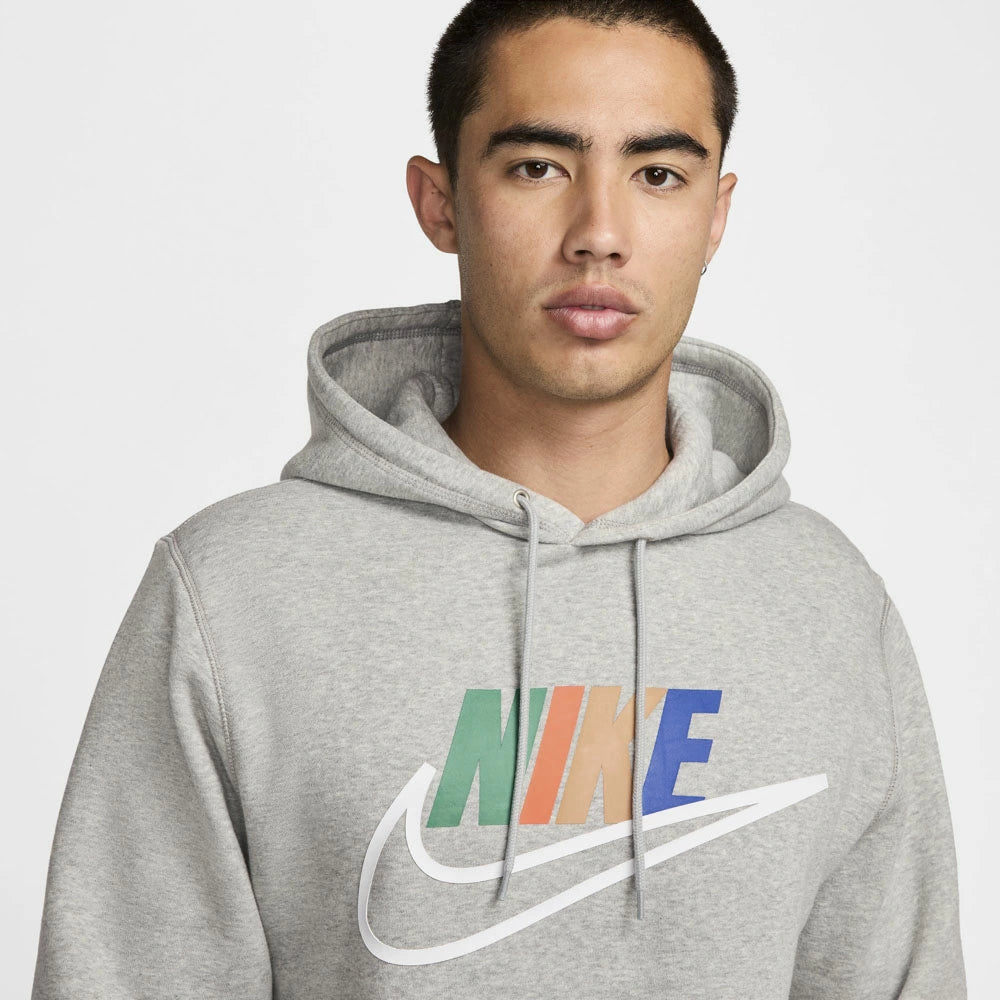 ナイキ パーカー メンズ レディース スウェット NIKE クラブ BB フューチュラ BLO L/S フーディ FZ0773 ユニセックス プルオーバー フリース スウッシュ ロゴ トレーナー fz0773