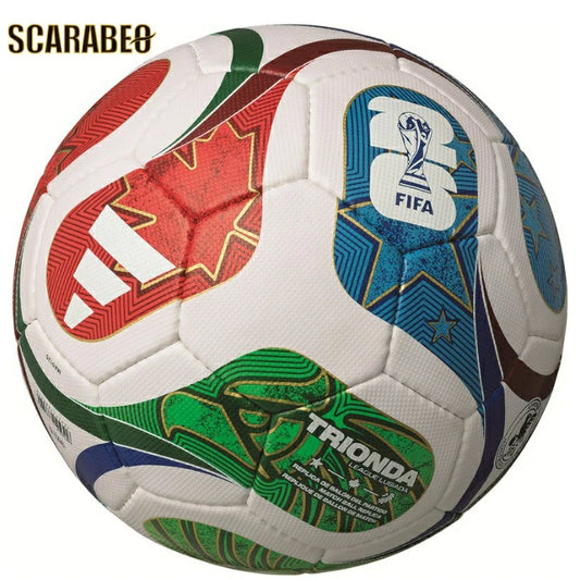 adidas アディダス サッカーボール 5号球 トリオンダ リーグルシアーダ TRIONDA LEAGLUCIDA 2026 ワールドカップ レプリカモデル ADF522LU FIFA公認デザイン JFA検定球 中学 高校 一般用