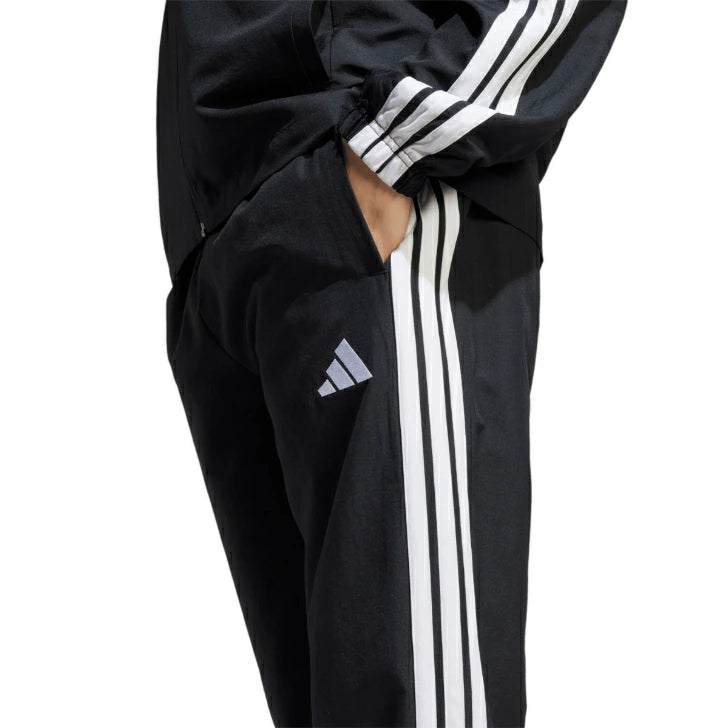 アディダス adidas メンズ マルチSP ウェア スポーツウェア ベーシック スリーストライプ ウーブン トラックスーツ KQI91 2025SS ダークブルー JC5391 ブラック JI8849 kqi91