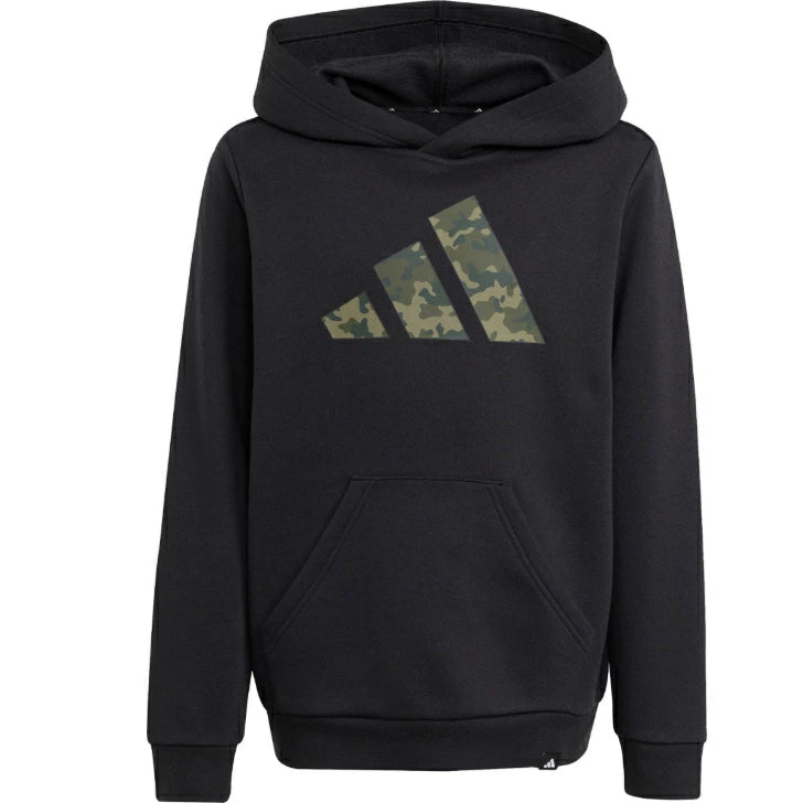 アディダス キッズ カモ グラフィック パーカー 裏起毛 フリース プルオーバー フード付き ジュニア ブラック JV5128 オリーブ JV5127 jyd46