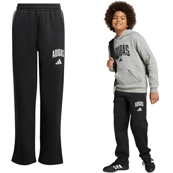 アディダス ジュニア スウェットロングパンツ ESS CLGT フリースパンツ KLH27 サイドポケット ドローコード 調節可 klh27