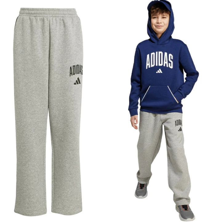 アディダス ジュニア スウェットロングパンツ ESS CLGT フリースパンツ KLH27 サイドポケット ドローコード 調節可 klh27