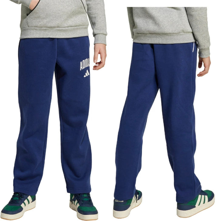 アディダス ジュニア スウェットロングパンツ ESS CLGT フリースパンツ KLH27 サイドポケット ドローコード 調節可 klh27