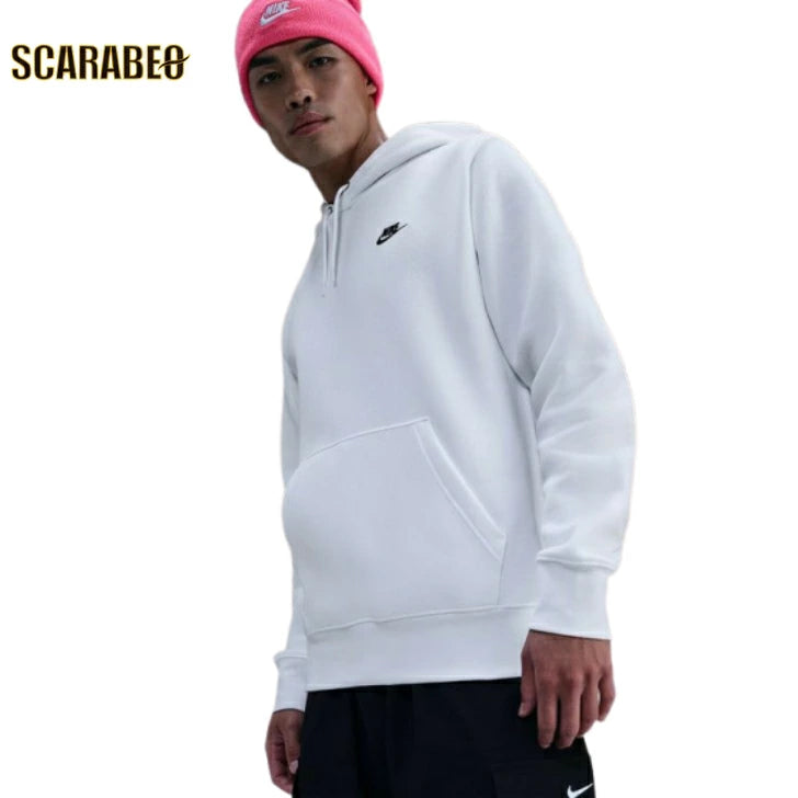 NIKE ナイキ NSW クラブ BB プルオーバー フリース フーディー ホワイト FN3860-100 パーカー スウェット フード付き トレーナー fn3860-100