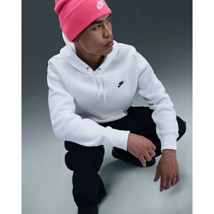 NIKE ナイキ NSW クラブ BB プルオーバー フリース フーディー ホワイト FN3860-100 パーカー スウェット フード付き トレーナー fn3860-100