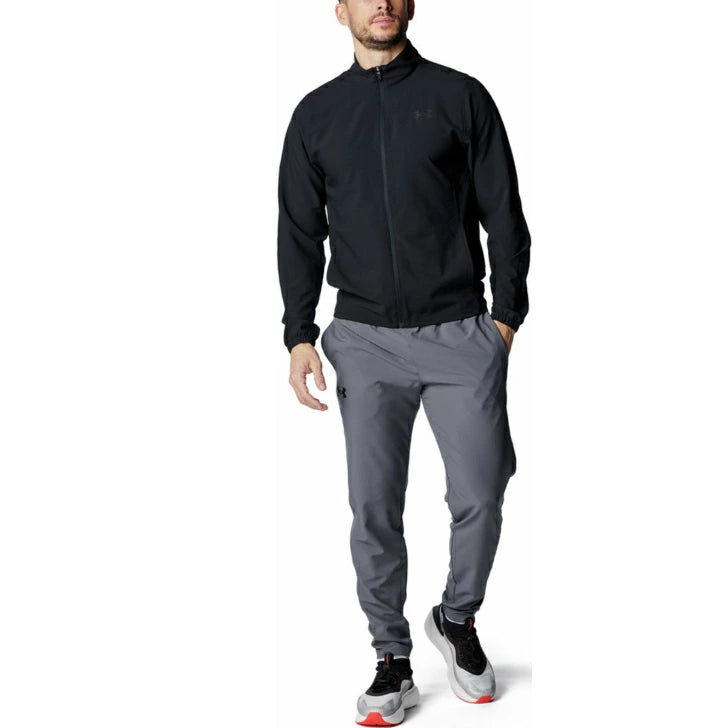 アンダーアーマー ジャケット メンズ UNDER ARMOUR UA フレッシュウーブン フルジップ トレーニング アウトドア スポーツ 軽量 6001543 長袖 ポケット付き 6001543-001