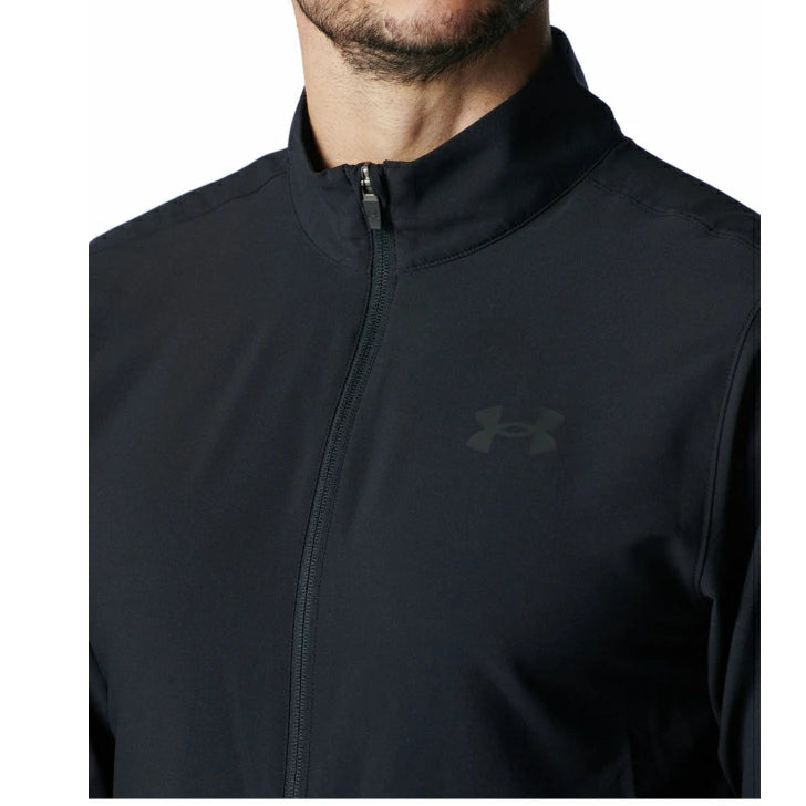 アンダーアーマー ジャケット メンズ UNDER ARMOUR UA フレッシュウーブン フルジップ トレーニング アウトドア スポーツ 軽量 6001543 長袖 ポケット付き 6001543-001