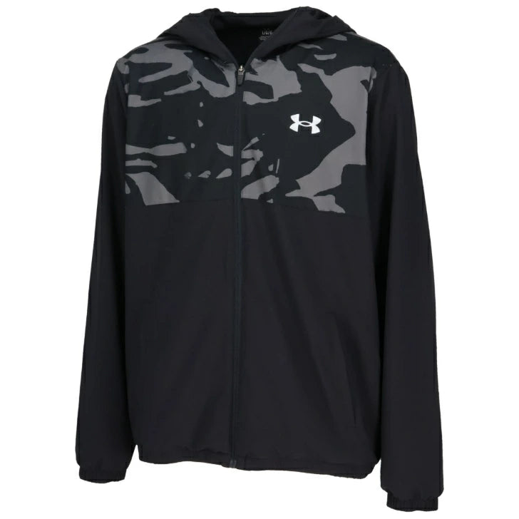 アンダーアーマー ジャケット メンズ UNDER ARMOUR UA ウーブン フルジップ フーディ ド STORM 撥水 トレーニング 練習 野球 6007975