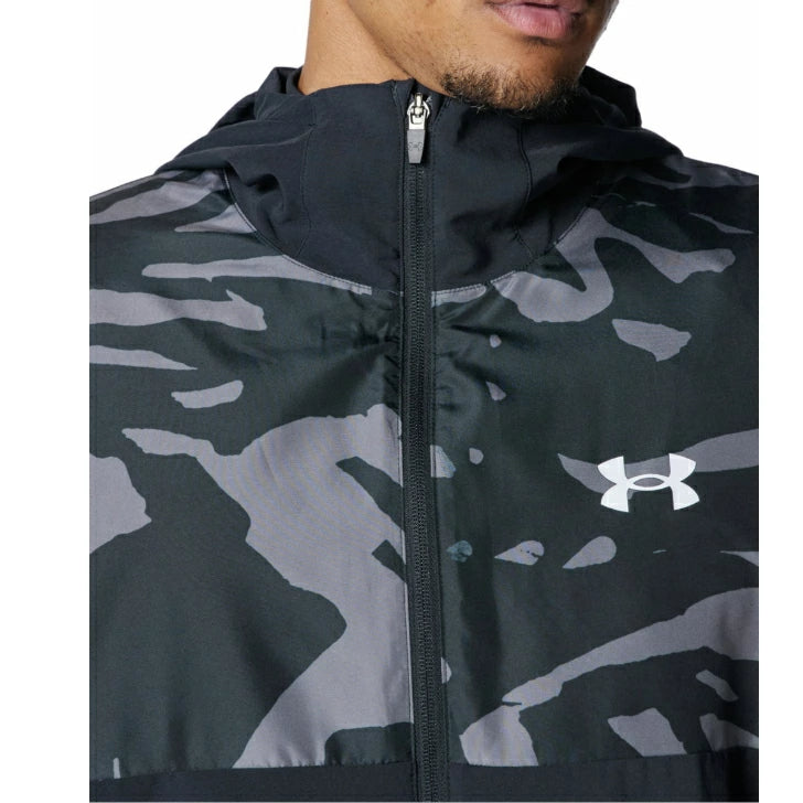 アンダーアーマー ジャケット メンズ UNDER ARMOUR UA ウーブン フルジップ フーディ ド STORM 撥水 トレーニング 練習 野球 6007975