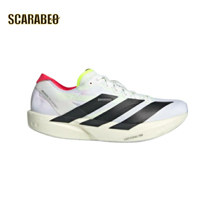 アディダス adidas ランニングシューズ メンズ アディゼロ タクミ セン 11 ADIZERO TAKUMI SEN 11 JH8659 ホワイト 駅伝 レーシング 軽量 反発 ENERGYRODS 2.0 LIGHTSTRIKE PRO jh8659