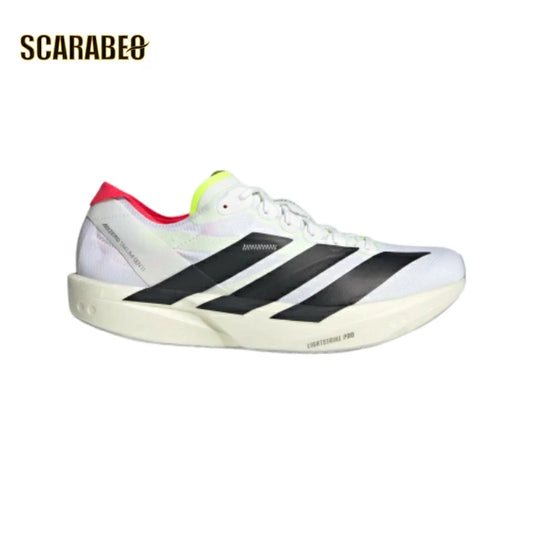 アディダス adidas ランニングシューズ メンズ アディゼロ タクミ セン 11 ADIZERO TAKUMI SEN 11 JH8659 ホワイト 駅伝 レーシング 軽量 反発 ENERGYRODS 2.0 LIGHTSTRIKE PRO jh8659
