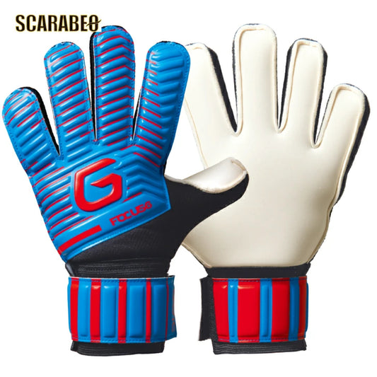 ガビック GAViC フォーカス6 GC3218 ジュニア GKグローブ ブルー×レッド サッカー ゴールキーパーグローブ フラットカット 練習 試合用 吸着グリップ gc3218-blured