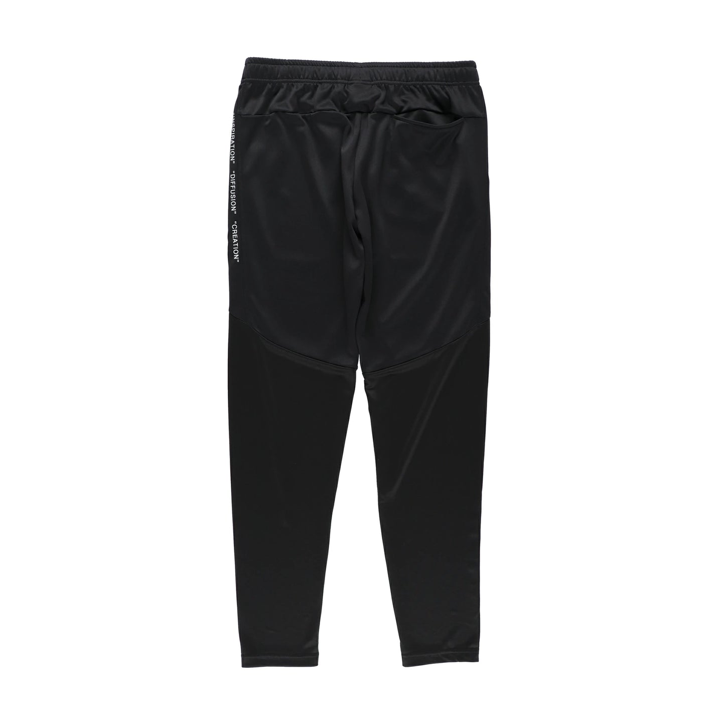 Spazio スパッツィオ 脇パネルロゴスリムパンツ 25FW GE-1130 メンズ トレーニングパンツ スポーツウェア ブラック ネイビー ストレッチ ポケット付き サッカー フットサル ge1130