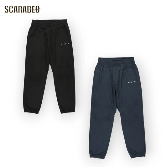 Spazio スパッツィオ ピステパンツ 25FW GE-1135 ストレッチ 裏トリコット ポケット付き メンズ トレーニングパンツ ネイビー ブラック サッカー フットサル ウェア ge1135