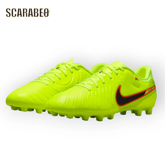 ナイキ NIKE ティエンポ レジェンド 10 アカデミー HG DV4339-701 サッカースパイク 大人用 メンズ 土グラウンド MAX VOLTAGE PACK ボルト×ブラック 軽量 フィット 柔軟 dv4339-701