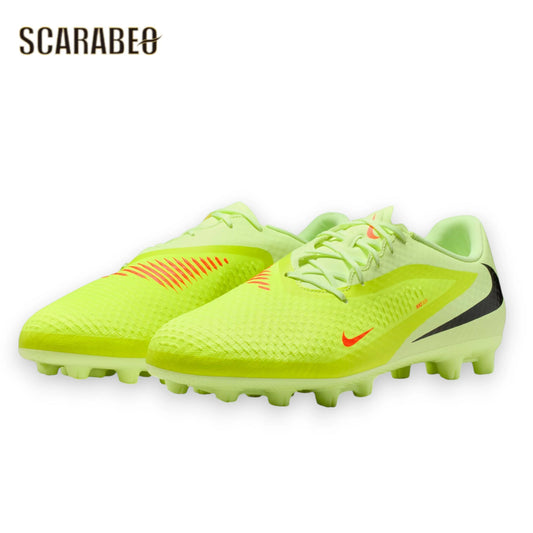 ナイキ NIKE ファントム 6 LOW アカデミー HG HQ2318-800 MAX VOLTAGE PACK サッカースパイク 土・天然芝 メンズ 高精度 シュート向上 ハイパークリムゾン/ブラック/ライムライト hq2318-800
