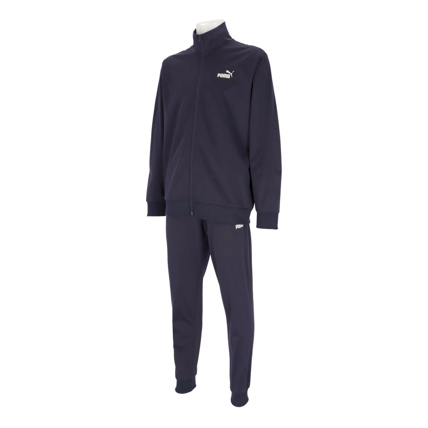 プーマ PUMA メンズ ジャージ 上下セット ESS ポリ スーツ トレーニングウェア スポーツウェア セットアップ ブラック ネイビー グレー 吸汗速乾 リサイクル素材 687648