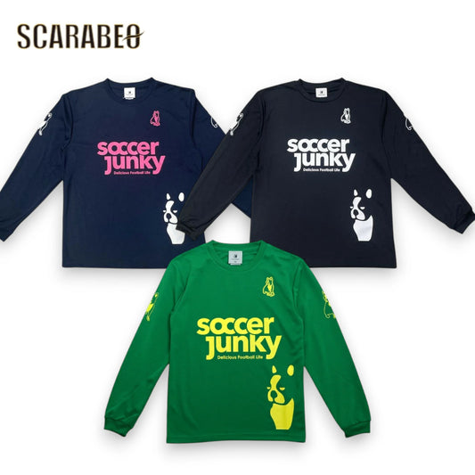 サッカージャンキー SoccerJunky PANDIANI ロングスリーブ Dry TEE SJ25D02 メンズ ジュニア サッカー フットサル ロングプラクティスシャツ 25AW sj25d02