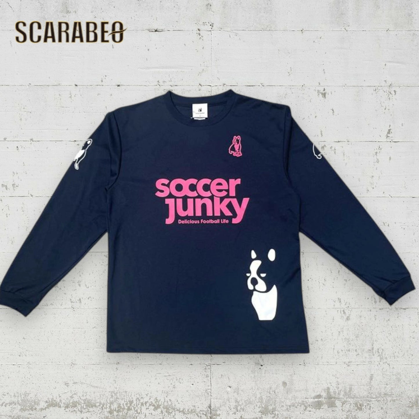 サッカージャンキー SoccerJunky PANDIANI ロングスリーブ Dry TEE SJ25D02 メンズ ジュニア サッカー フットサル ロングプラクティスシャツ 25AW sj25d02