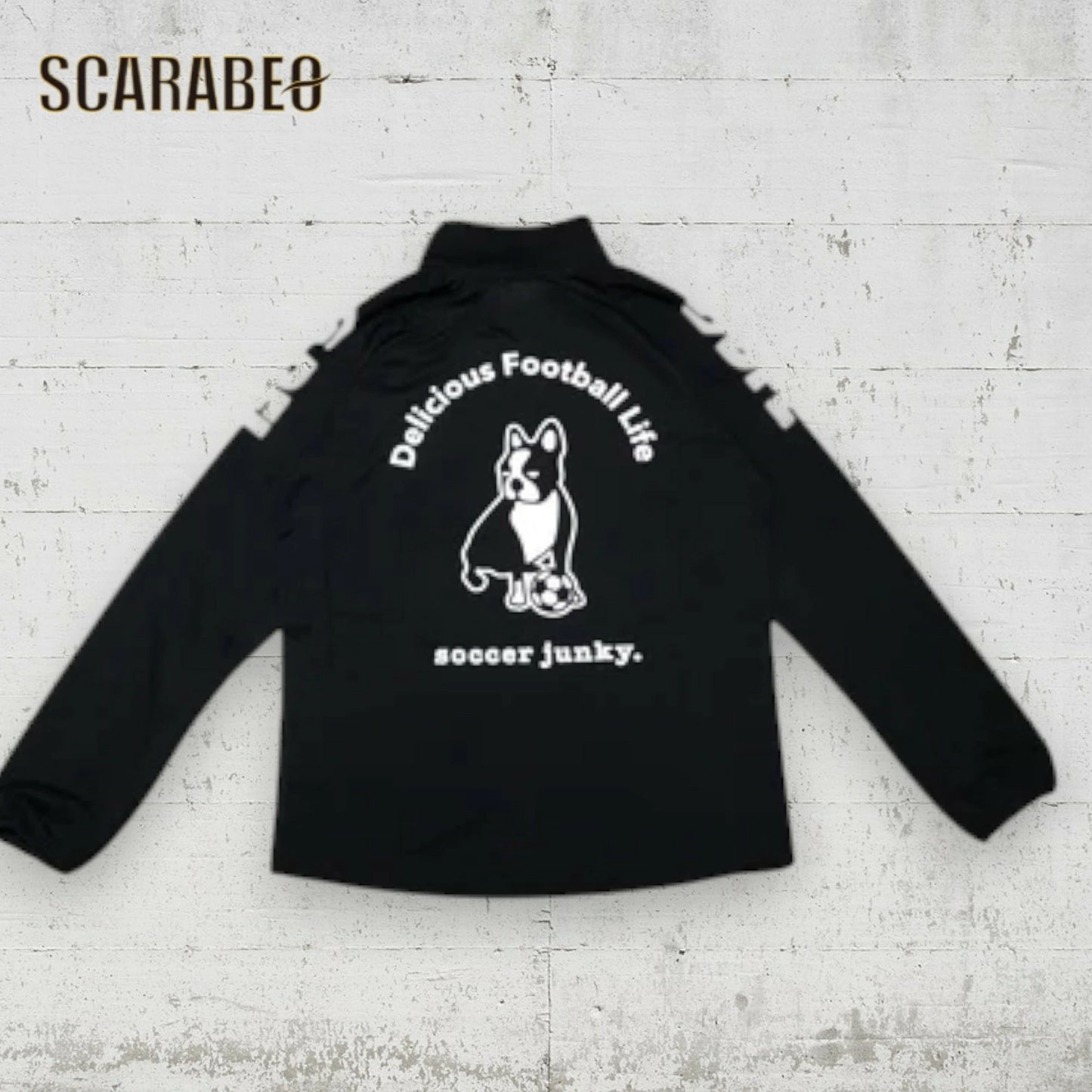 サッカージャンキー SoccerJunky DFL トレーニングジャージ ハーフジップ SJ25D10 メンズ ジュニア サッカー フットサル 練習着 25AW sj25d10