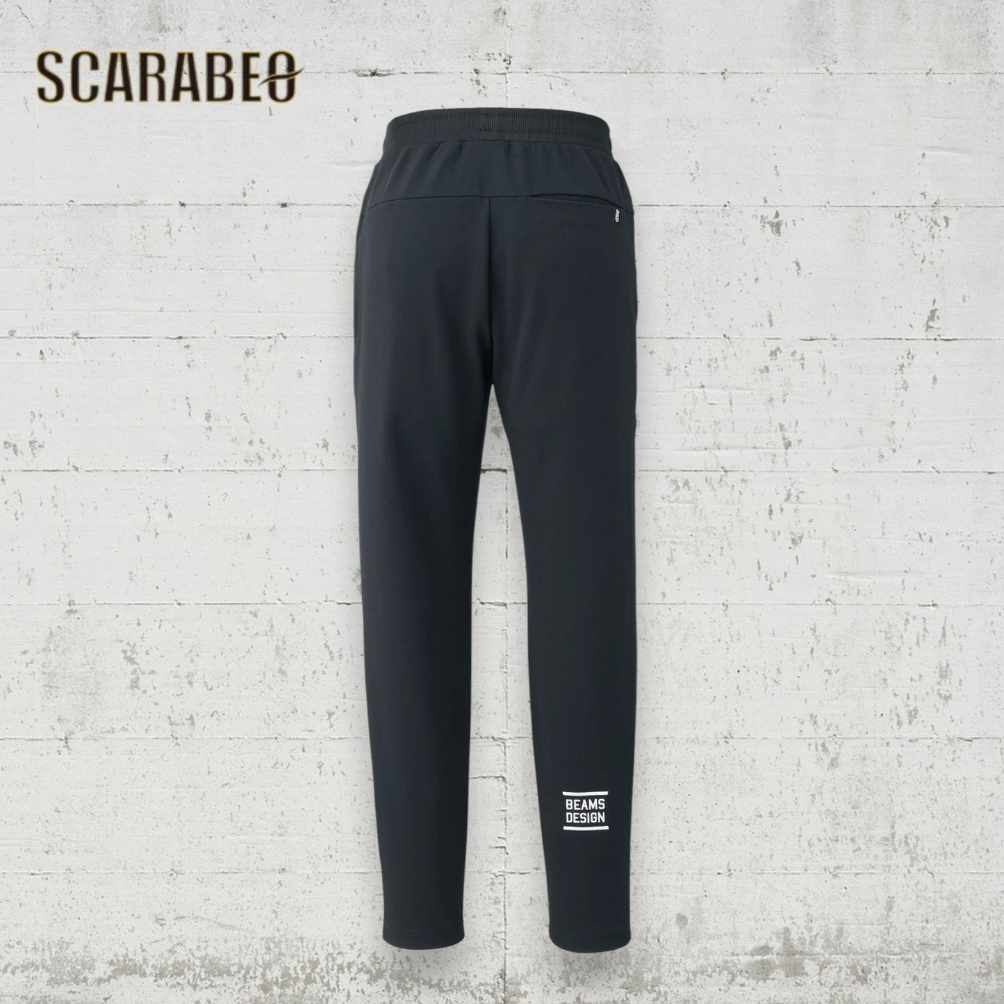 ZETT by BEAMS DESIGN スウェットパンツ メンズ レディース ニット素材 軽量 伸縮性 グレー ブラック ネイビー BOS75004P トレーニング カジュアル スポーツ bos75004p