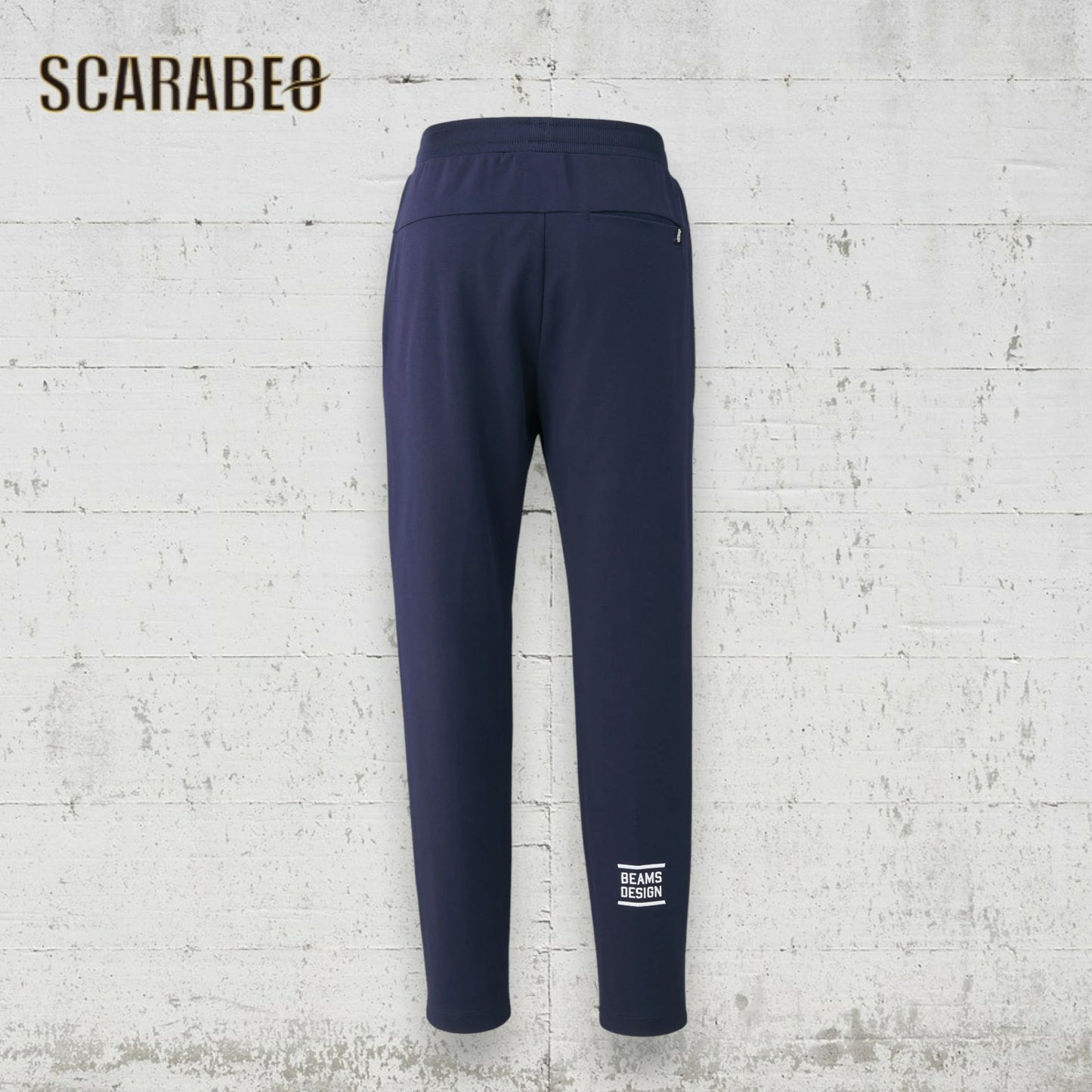 ZETT by BEAMS DESIGN スウェットパンツ メンズ レディース ニット素材 軽量 伸縮性 グレー ブラック ネイビー BOS75004P トレーニング カジュアル スポーツ bos75004p