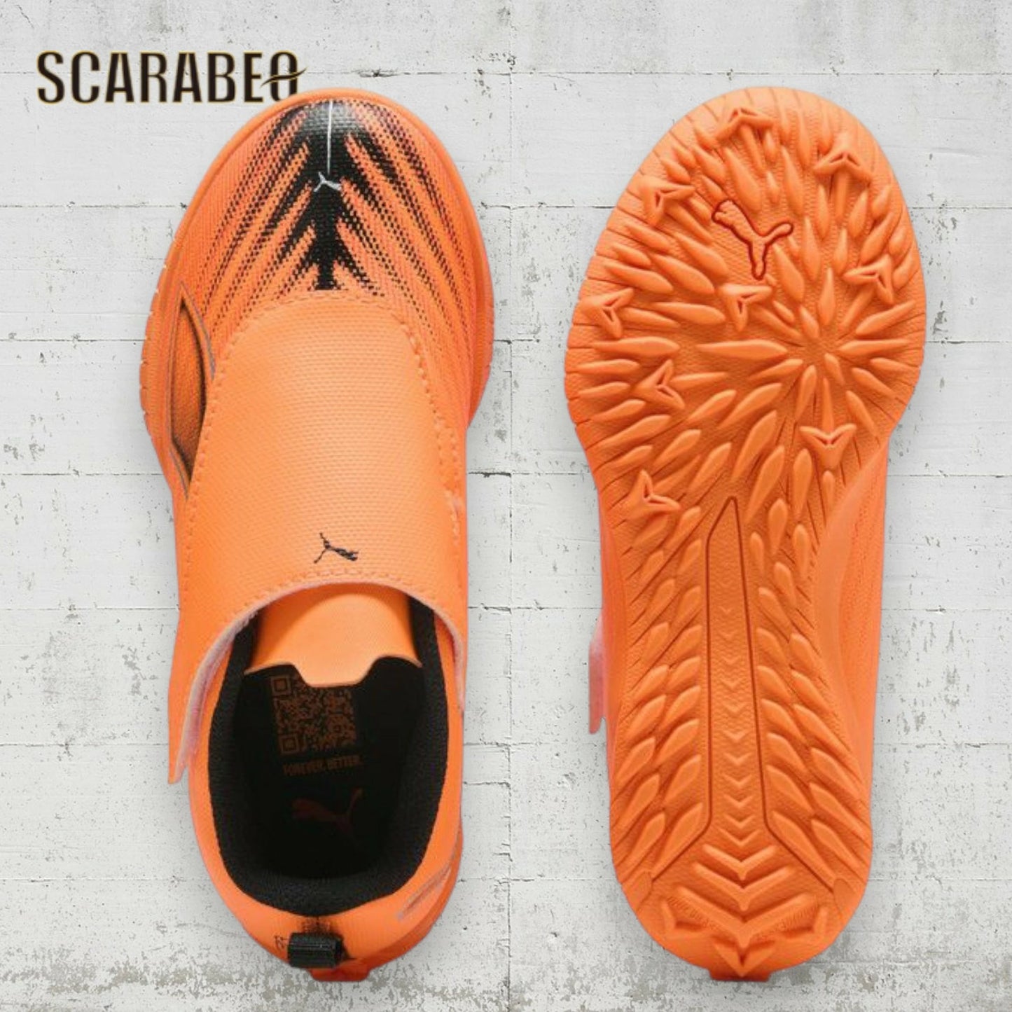 プーマ ウルトラ 6 プレイ TT V ジュニア 108547-03 サッカー トレーニングシューズ ターフ用 ジュニア 土・人工芝対応 HOT PURSUIT PACK PUMA ULTRA 6 PLAY TT V Jr 25AW 108547-03