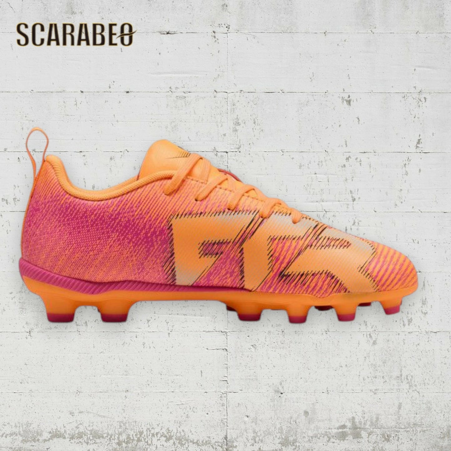 プーマ フューチャー 8 プレイ HG/AG+MID ジュニア 108624-03 サッカースパイク 土・人工芝対応 HOT PURSUIT PACK ジュニアスパイク PUMA FUTURE 8 PLAY HG/AG+MID Jr 25AW 108624-03