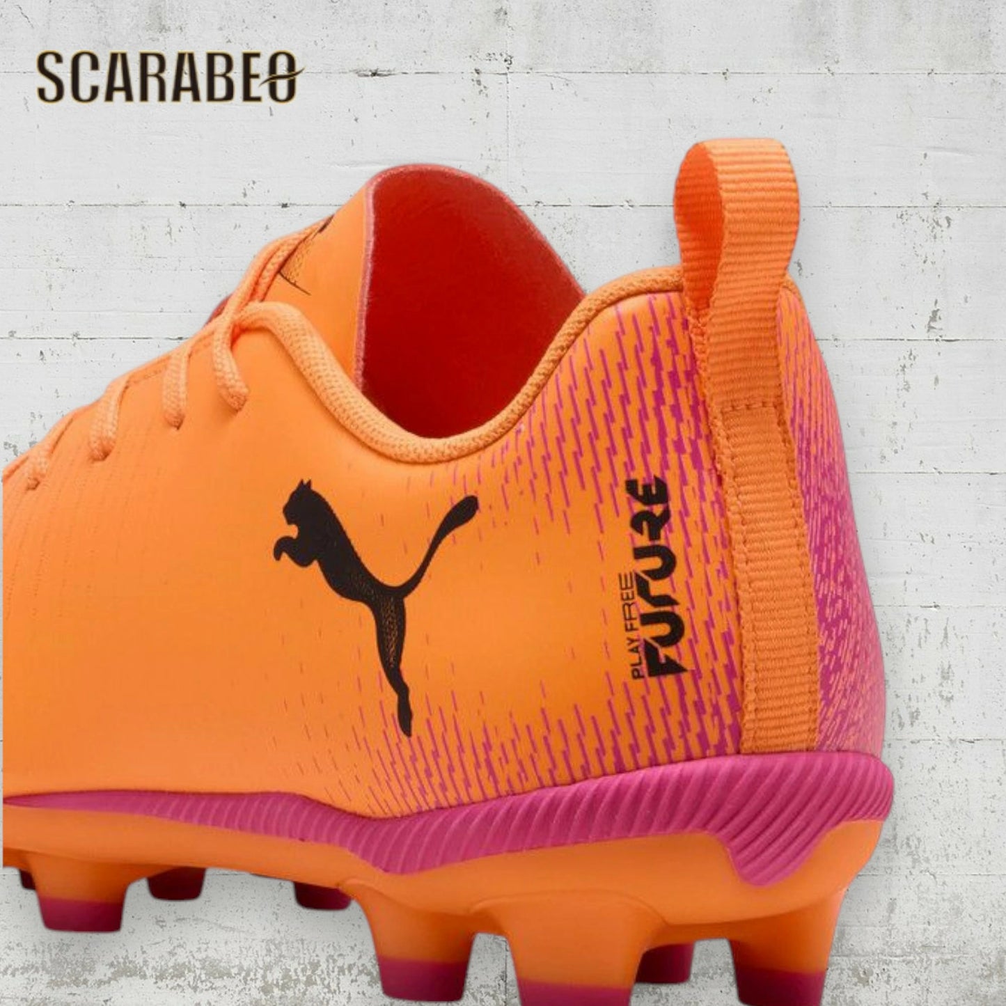 プーマ フューチャー 8 プレイ HG/AG+MID ジュニア 108624-03 サッカースパイク 土・人工芝対応 HOT PURSUIT PACK ジュニアスパイク PUMA FUTURE 8 PLAY HG/AG+MID Jr 25AW 108624-03