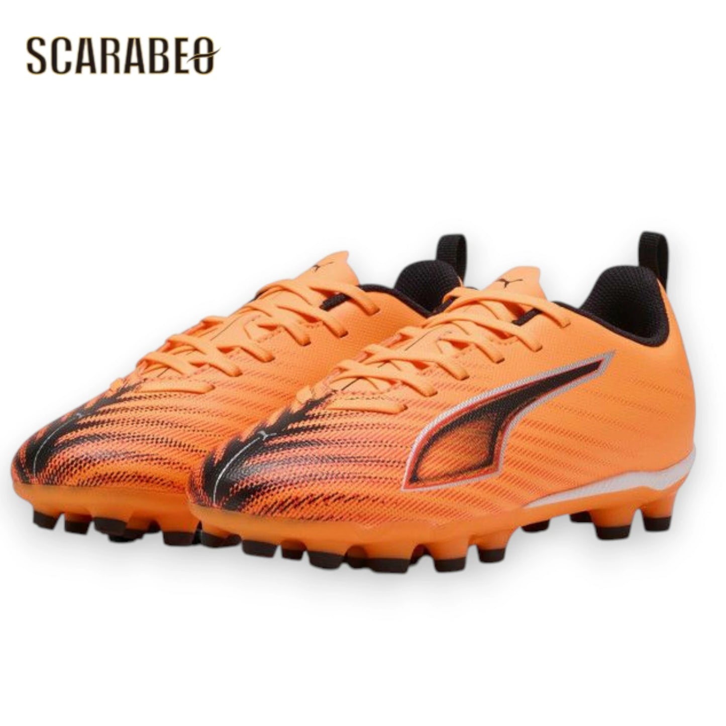 プーマ ウルトラ 6 プレイ HG/AG+MID ジュニア 108536-03 サッカースパイク 土・人工芝対応 HOT PURSUIT PACK ジュニアスパイク PUMA ULTRA 6 PLAY HG/AG+MID Jr 25AW 108536-03