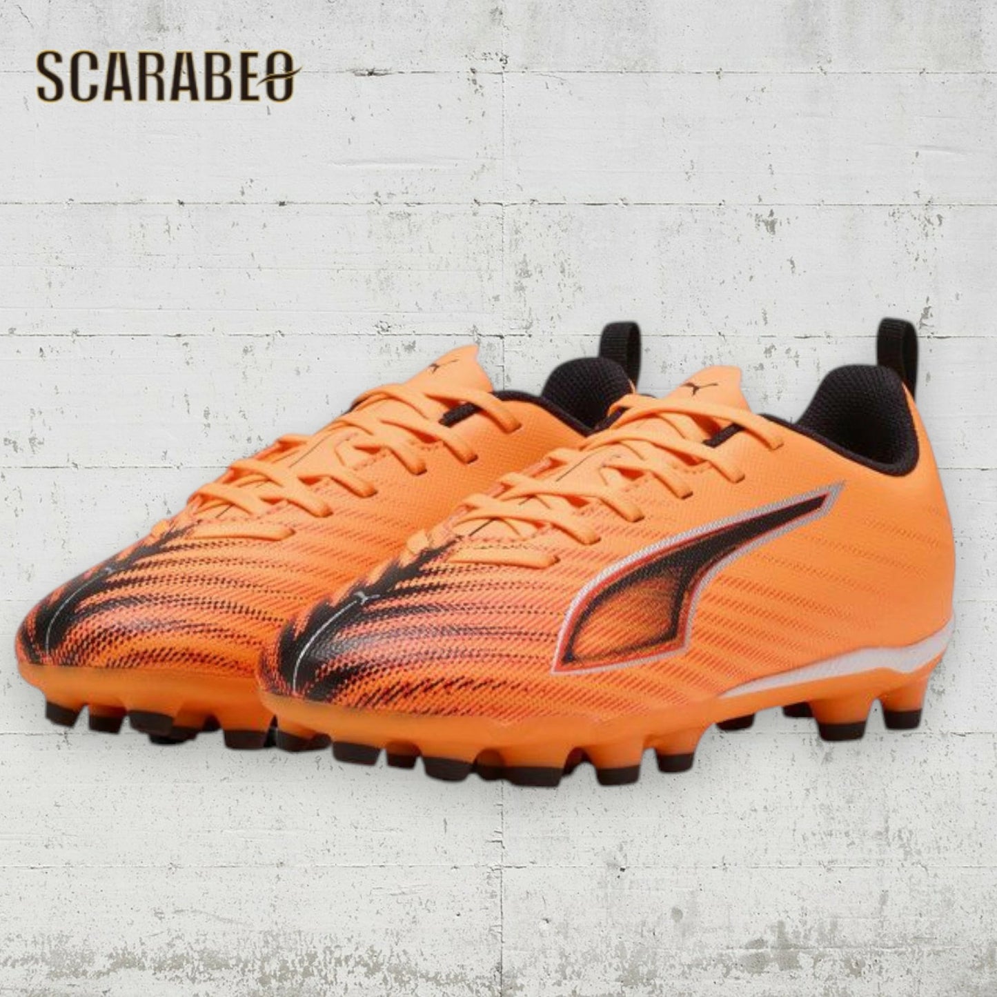 プーマ ウルトラ 6 プレイ HG/AG+MID ジュニア 108536-03 サッカースパイク 土・人工芝対応 HOT PURSUIT PACK ジュニアスパイク PUMA ULTRA 6 PLAY HG/AG+MID Jr 25AW 108536-03